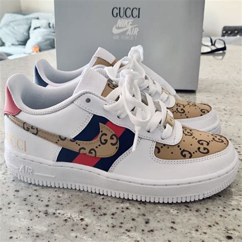 gucci supreme nike air force 1|Gucci air force 1 sale.